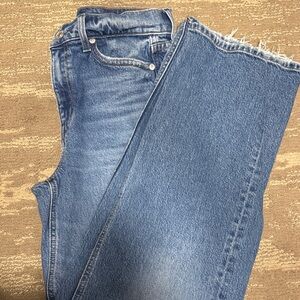 AYR Straight Leg Blue Jeans